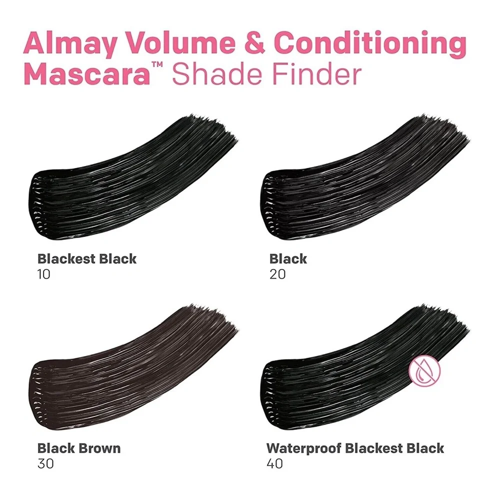 3 For $15 Almay Volume & Conditioning Mascara, Hydrating All Day Wear, #10 Black